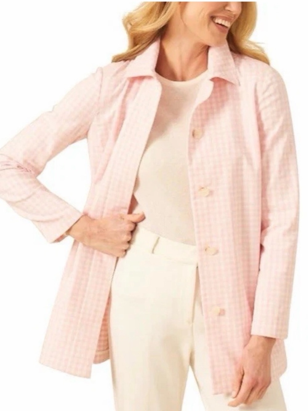 Pink Tyra Coat/Jacket